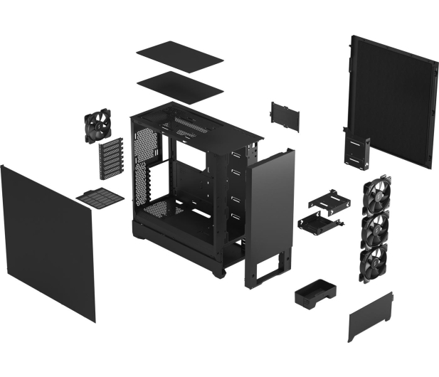 FRACTAL DESIGN Pop XL Silent czarna FD-C-POS1X-01 - 1053217 - zdjęcie 11